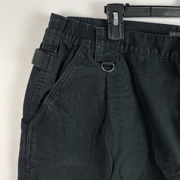 511 5.11 Tactical Pants Mens 42X30 Black Cargo Pockets Utility‎ Workwear Uniform - Picture 3 of 15